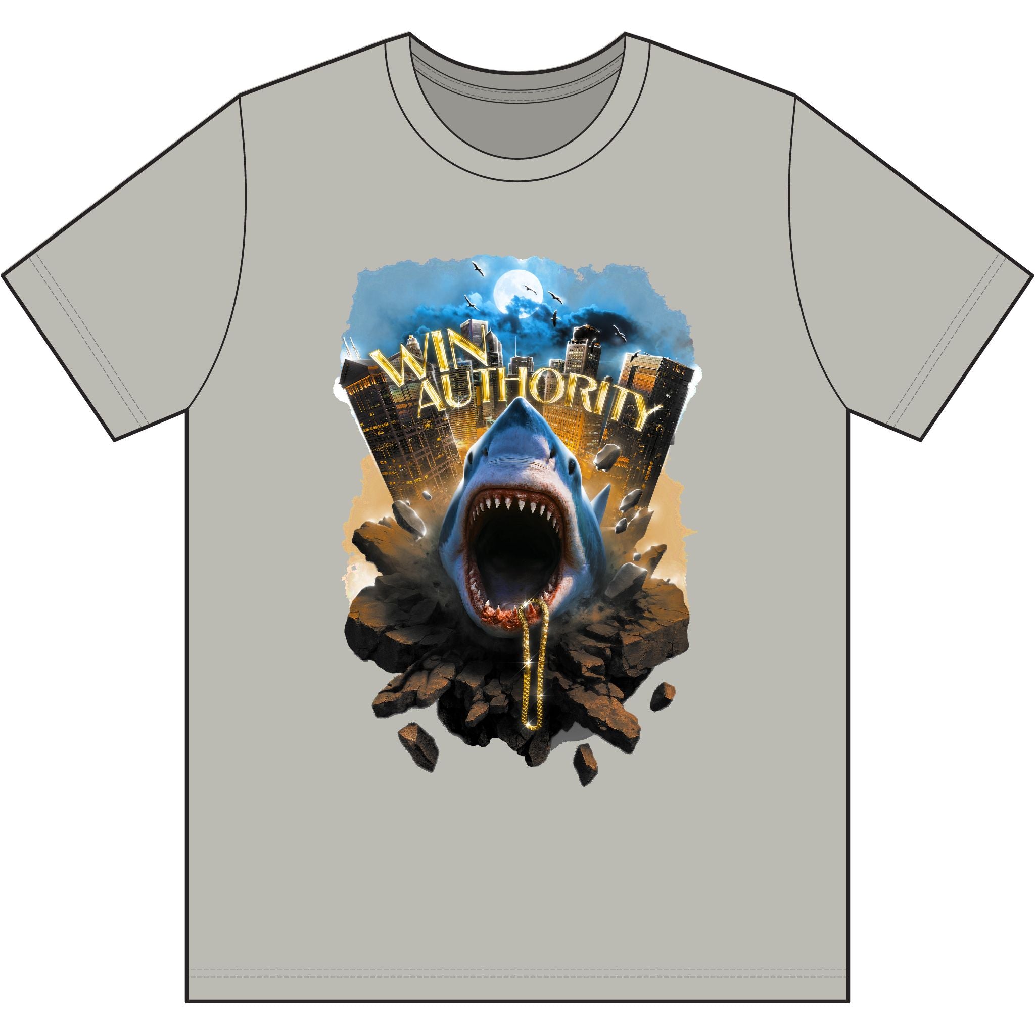Win Or Lose 350 — Shark Authority Tee