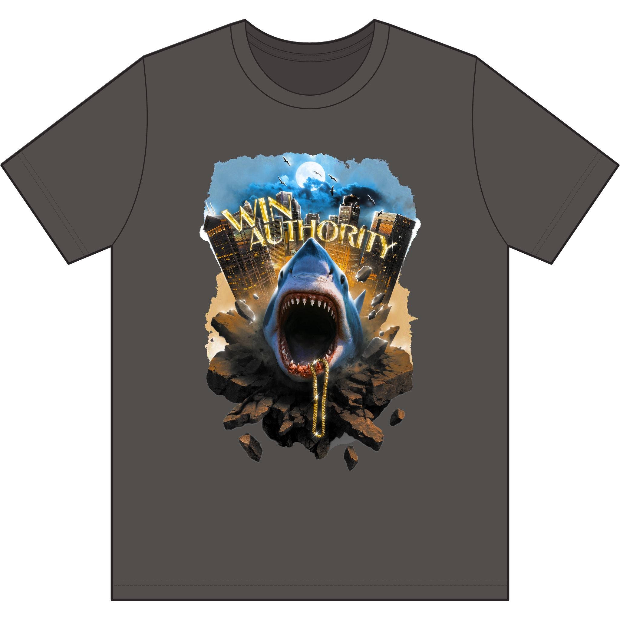 Win Or Lose 350 — Shark Authority Tee