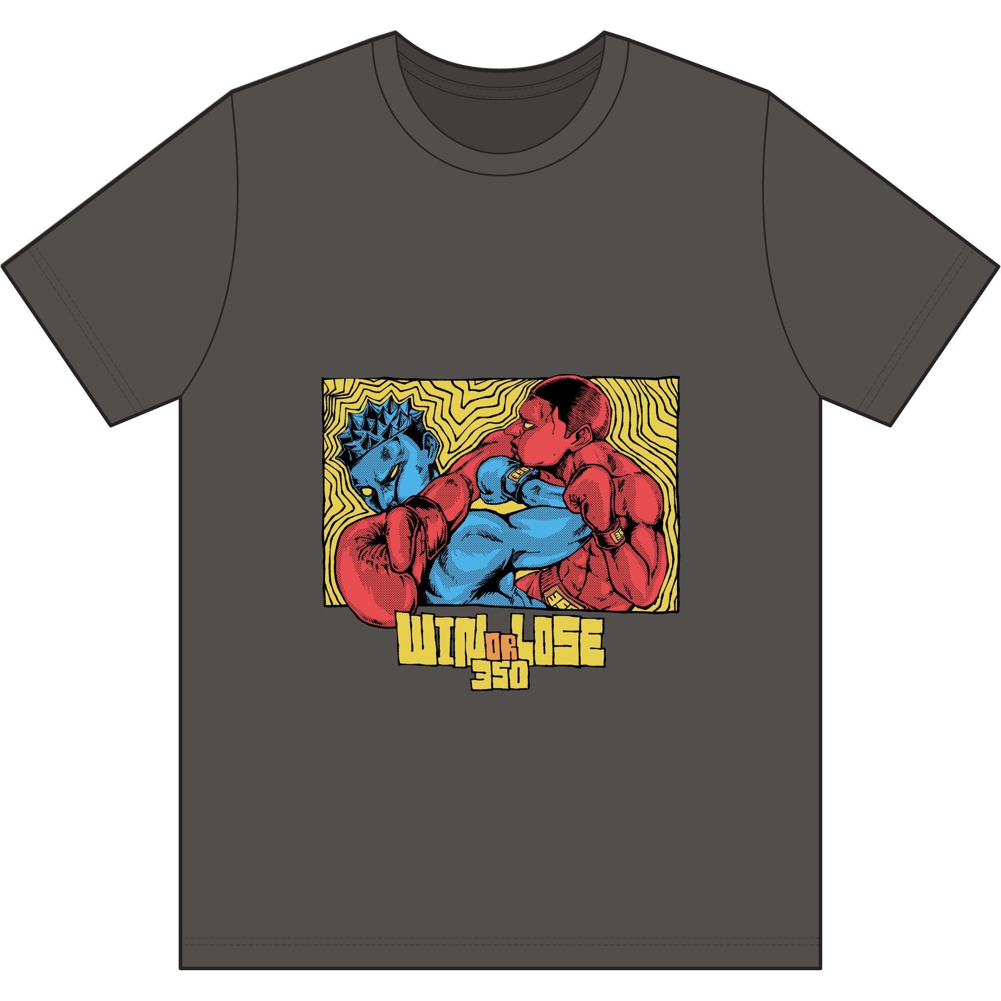 Win Or Lose 350 — Blue Strive Tee Boxing Shirt