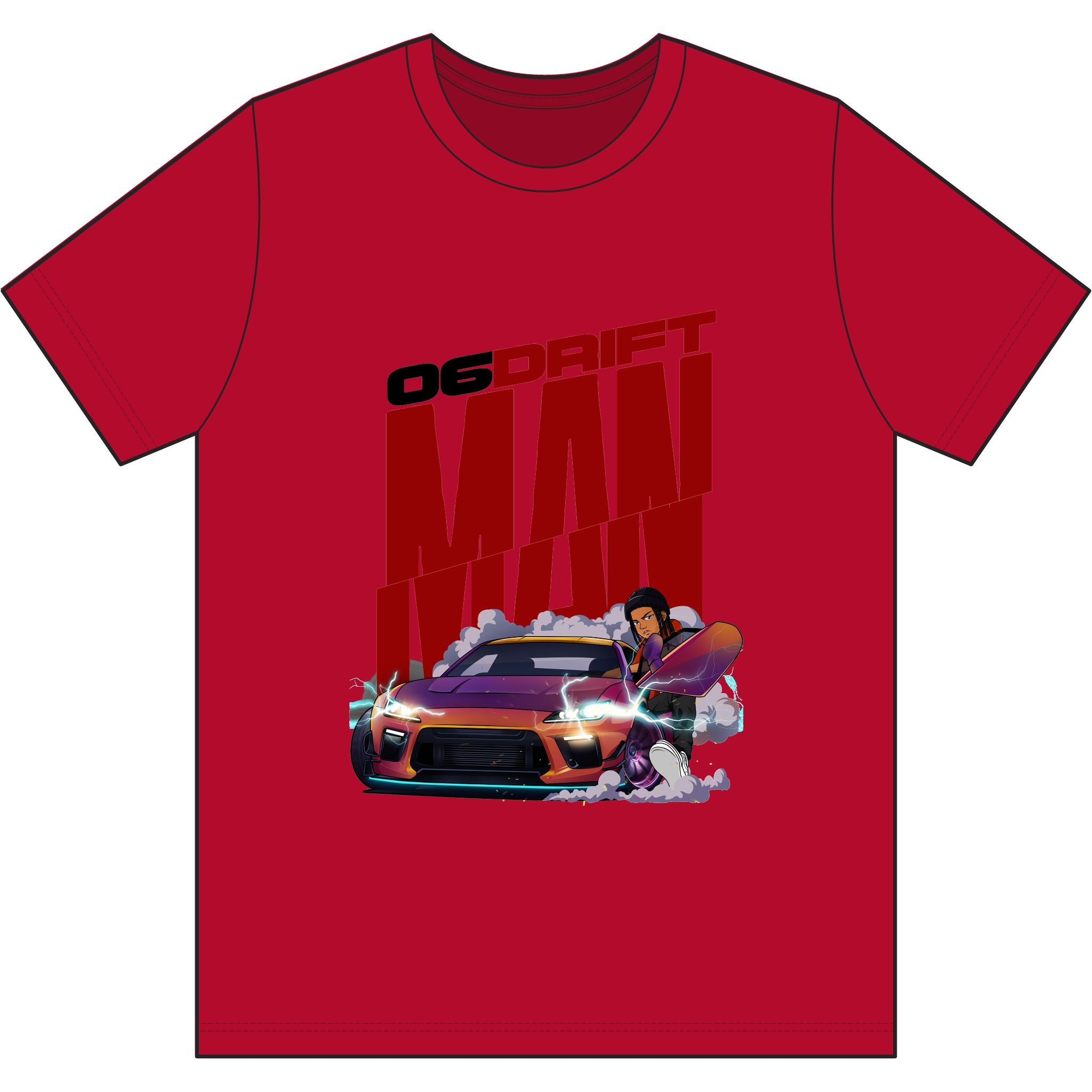 WOL 350 X 06 Drift Man — AAP Drift Car Tee