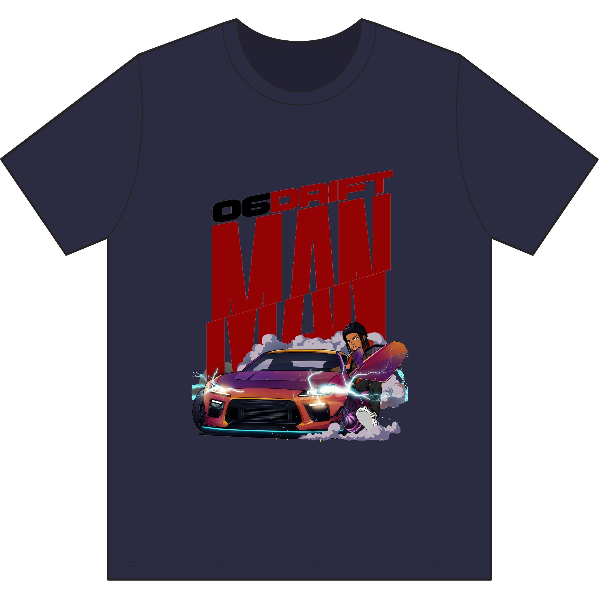 WOL 350 X 06 Drift Man — AAP Drift Car Tee