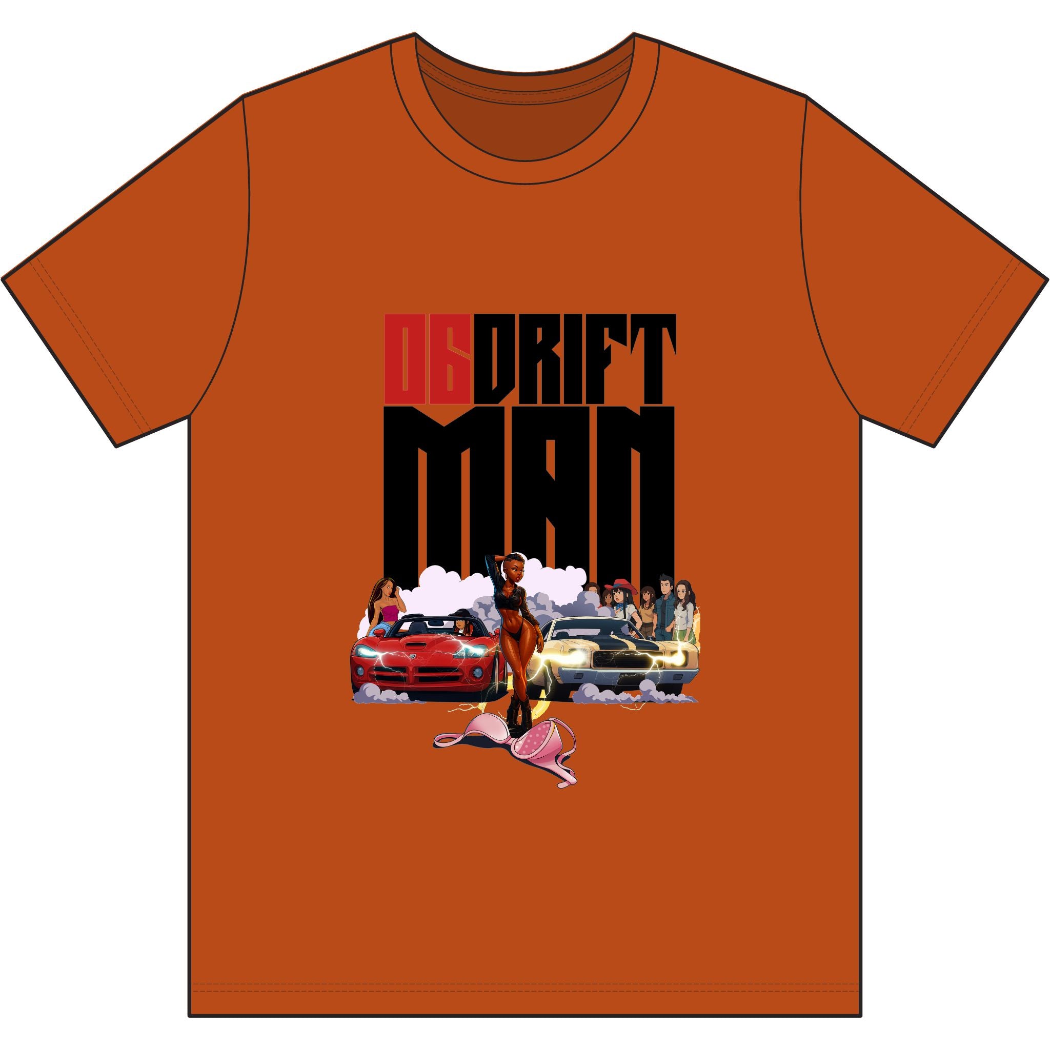 WIN OR LOSE 350 X 06 DRIFT MAN - HEAVY RACERS TEE